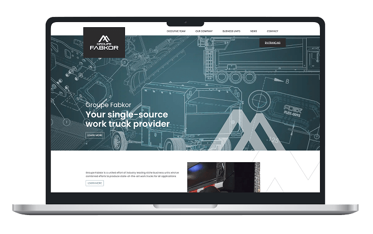 Manufacturing Website Design