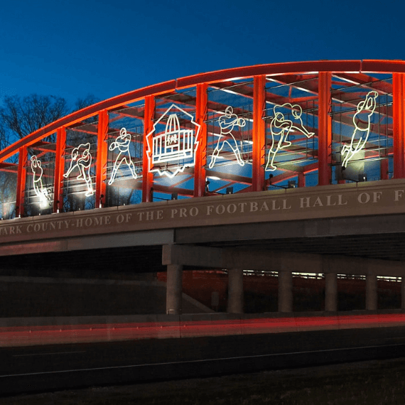 Pro Football Hall of Fame Bridge